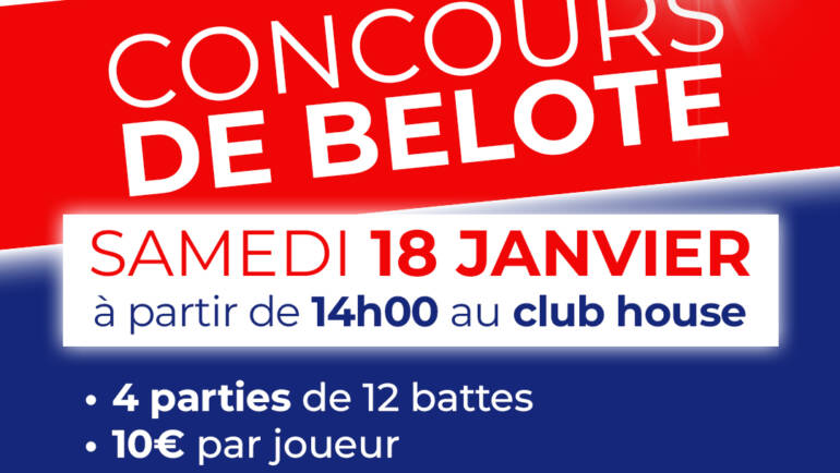 CONCOURS DE BELOTE